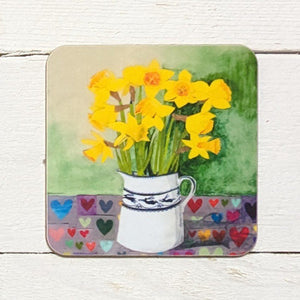 Cennin Pedr Square Coaster by Lizzie Spikes