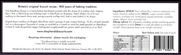 Aberffraw biscuits - Teisen Berffro Bara Brith