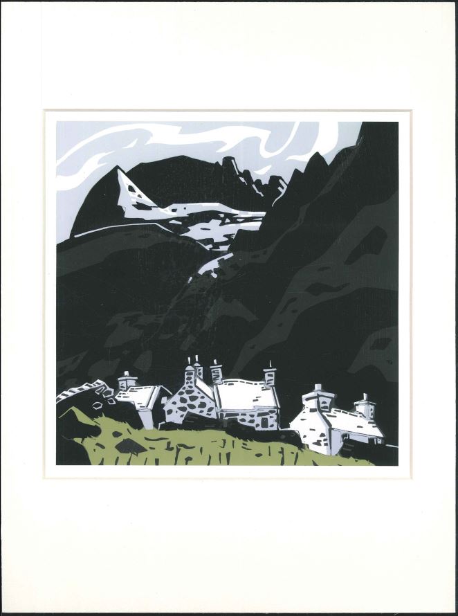 Gwastadnant - Syr Kyffin Williams Print Sgwâr