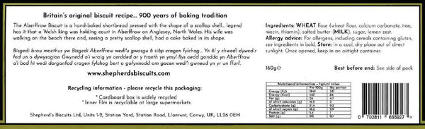 Aberffraw biscuits - Teisen Berffro Lemwn