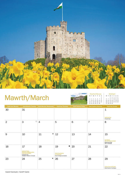 'Cymru/Wales' - Calendr Apwyntiadau 2026