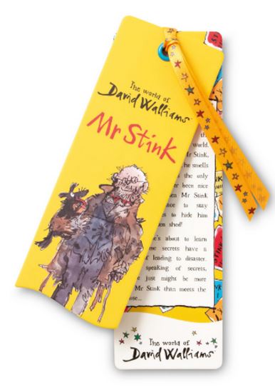 Nod Llyfr 'Mr Stink - The World of David Walliams