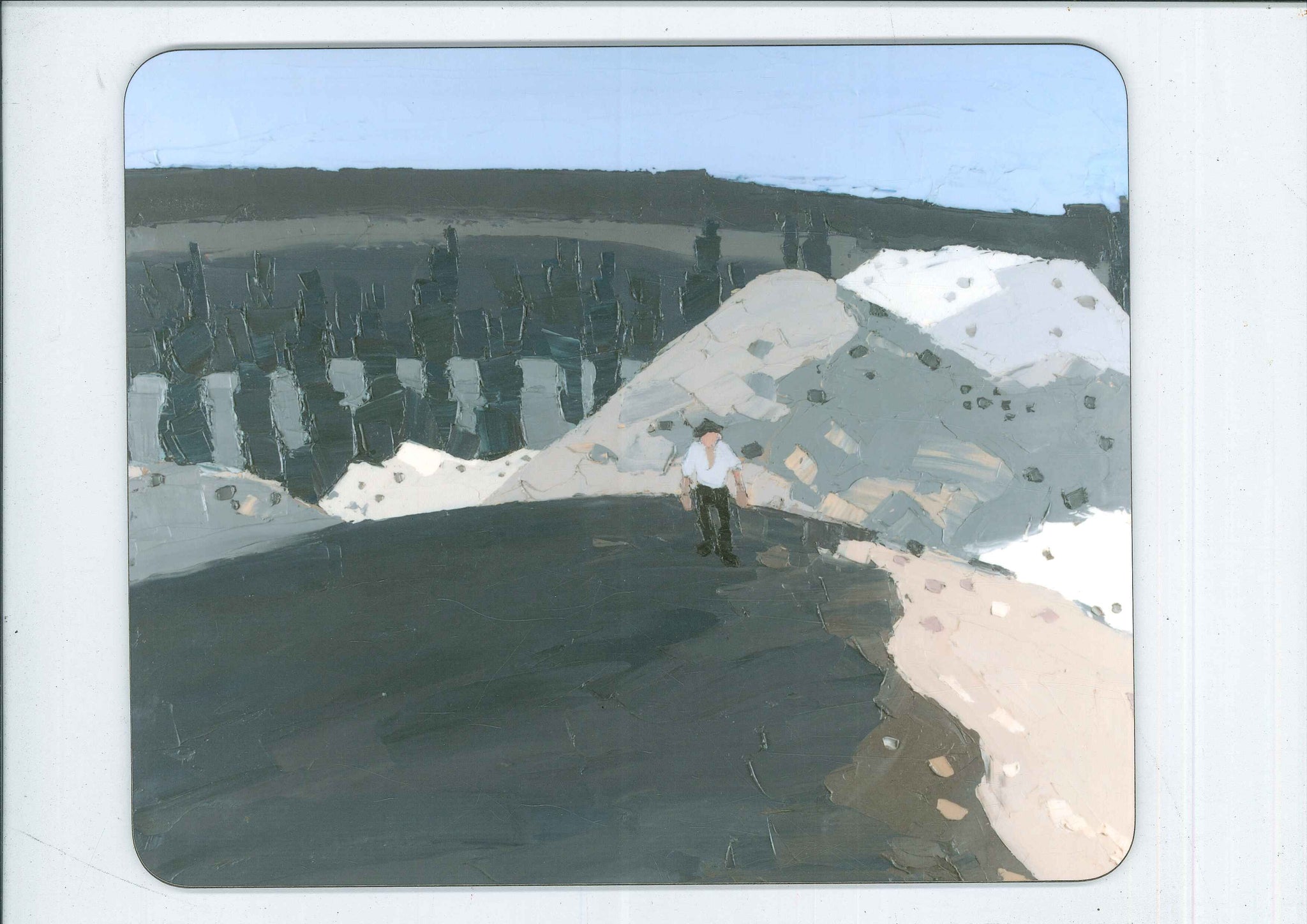 'New Road to the Valley' - Sir Kyffin Williams Place Mat