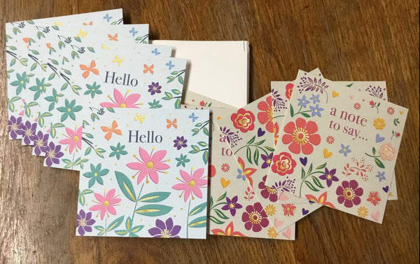Boxed Notecards - 'A Note to say ...'