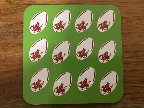 'Rugby' Coaster