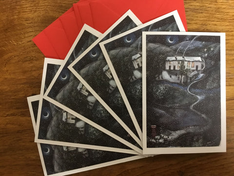 'Soar y Mynydd' Christmas Cards by Lizzie Spikes