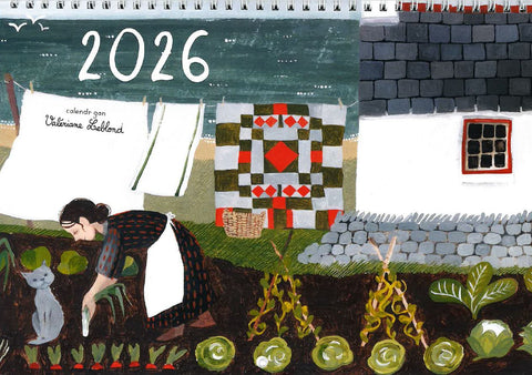'Calendr 2026' gan Valériane Leblond