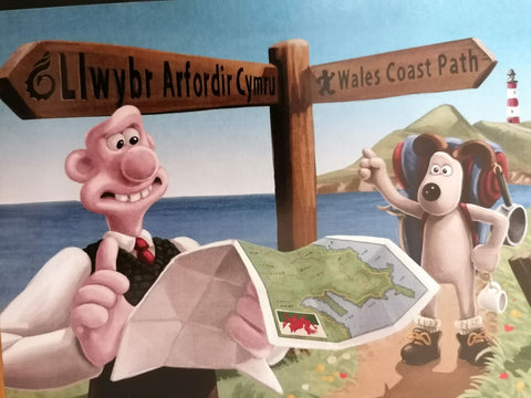Notebook - Wallace and Gromit's grand day out... on the Wales Coast Path