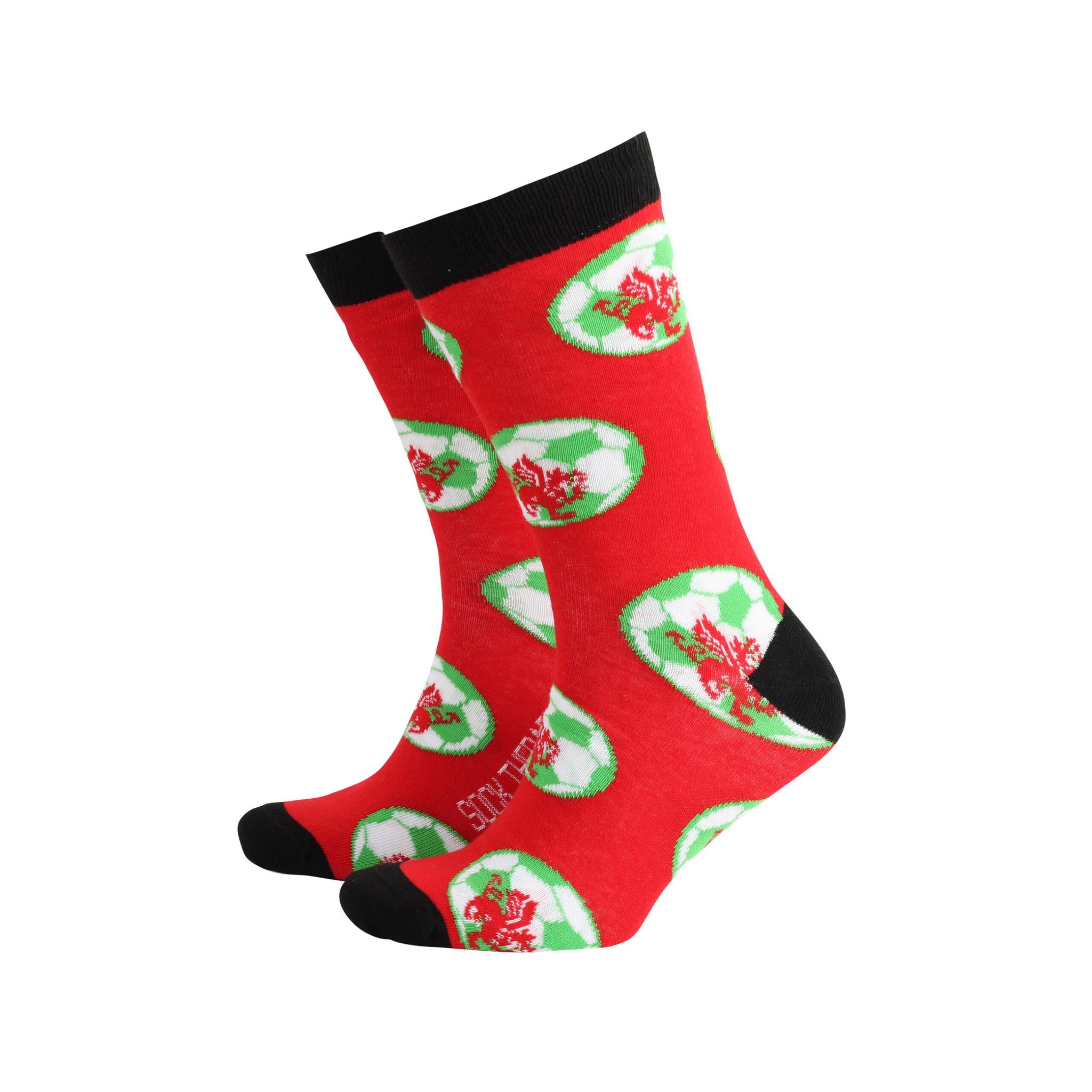 'Welsh Football' Men's Socks