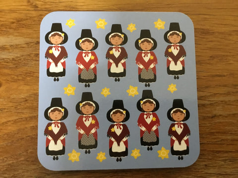 'Welsh Ladies' Coaster