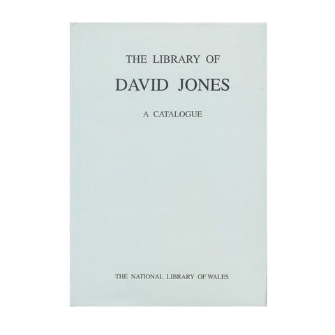 The Library of David Jones (1895-1974)