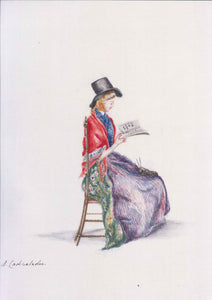 'Lady Llanover:  Cambrian Costumes No. 10' - Unmounted Print