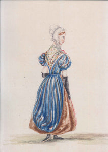 'Lady Llanover:  Cambrian Costumes No. 2' - Unmounted Print