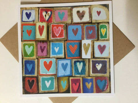 Individual Card 'Hearty' by Lizzie Spikes