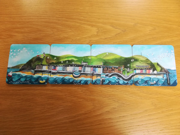 'Aberystwyth' (Lizzie Spikes) Coasters