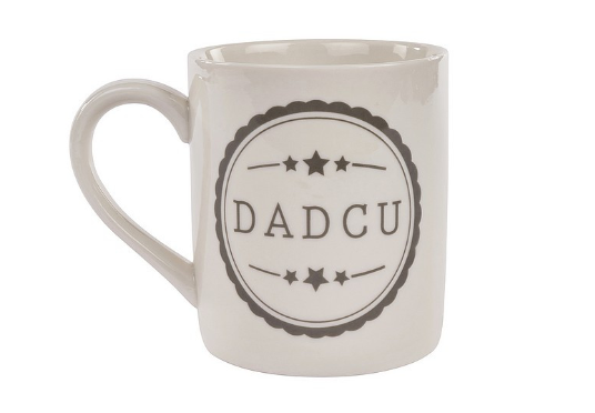Dadcu white mug