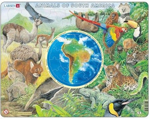 Wildlife of South America - Jigsaw Puzzle