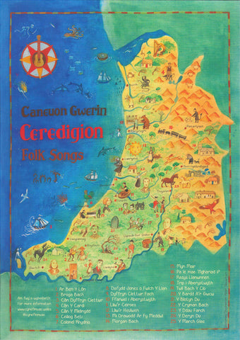 'Ceredigion Folk Songs' - Unmounted print