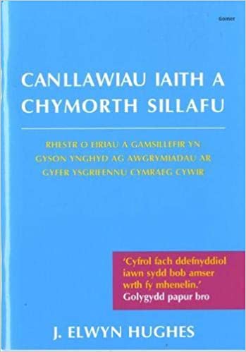 Canllawiau iaith a chymorth sillafu (A language and spelling guide) by J Elwyn Hughes