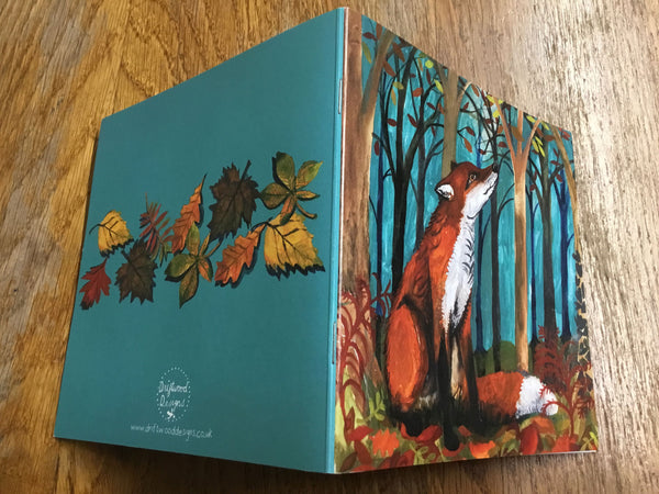 Small 'Fox' Notebook by Lizzie Spikes