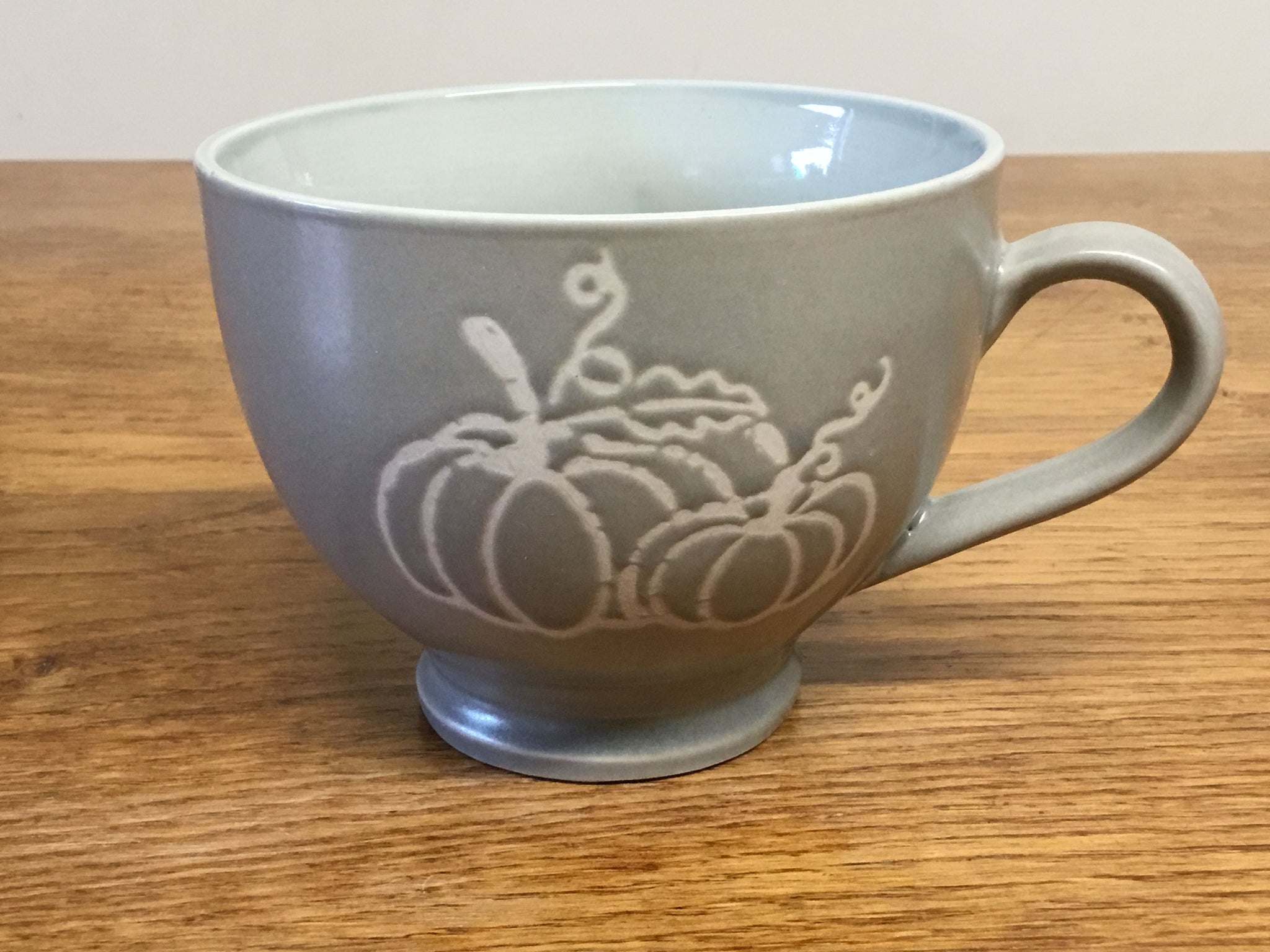 'Grey Pumpkin' Mug