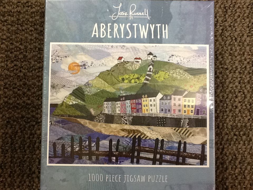 Jig-so ‘Aberystwyth’ 1000 darn gan Josie Russell - 