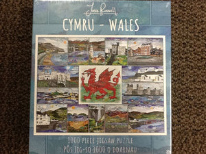 'Cymru / Wales' - 1000 Piece Jigsaw Puzzle by Josie Russell