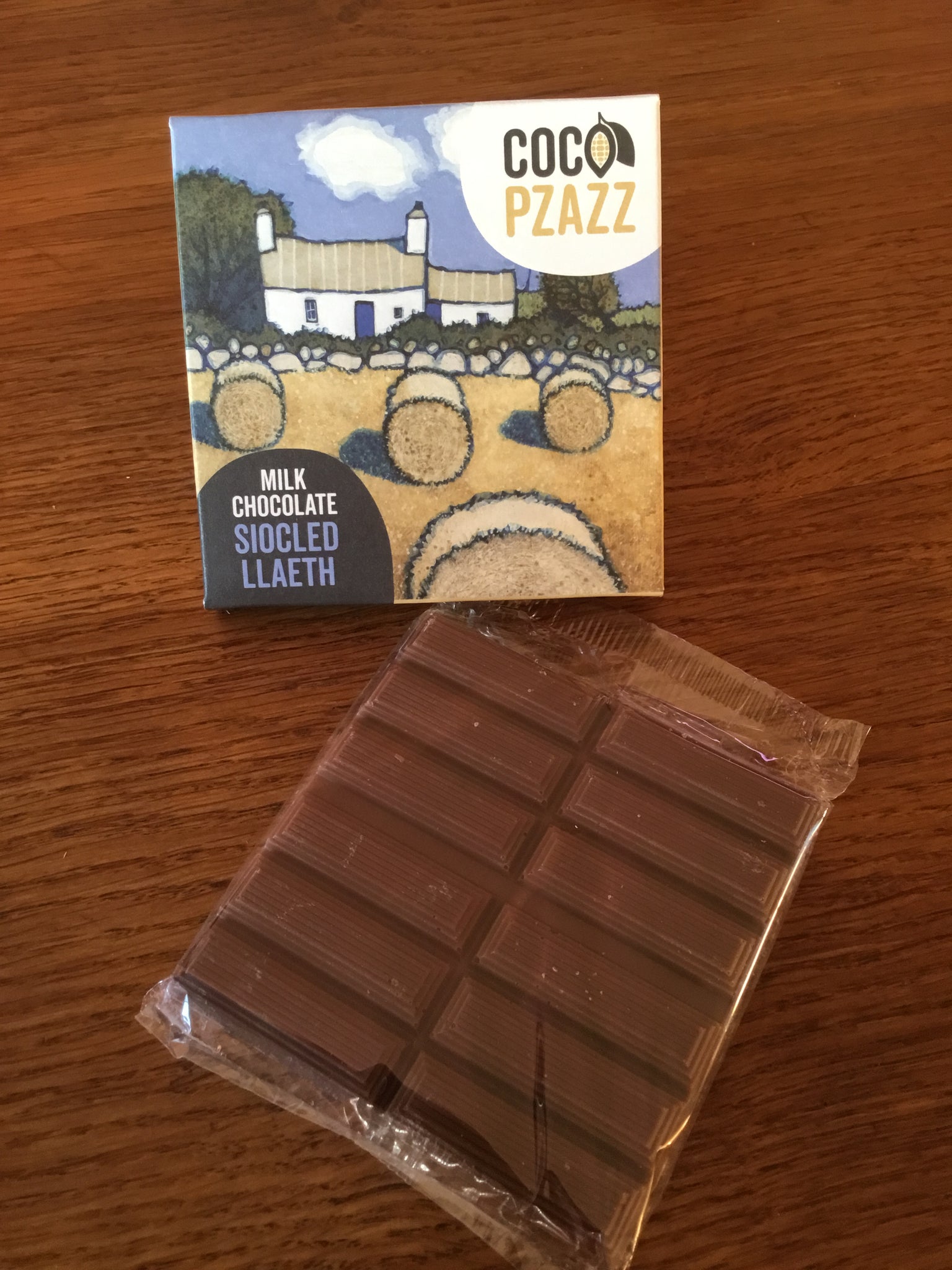 Coco Pzazz Milk chocolate bar