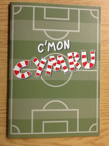 'C'mon Cymru' Notebook