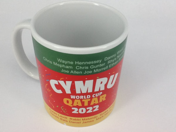 'Cymru World Cup Qatar 2022' Mug