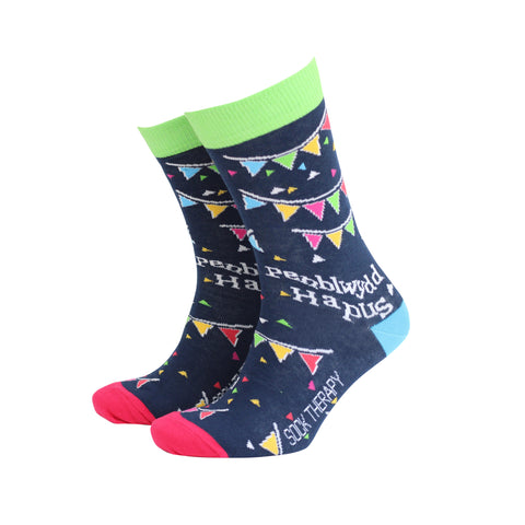 'Penblwydd Hapus' Men's Socks