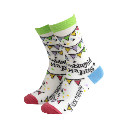 'Penblwydd Hapus' Women's Socks