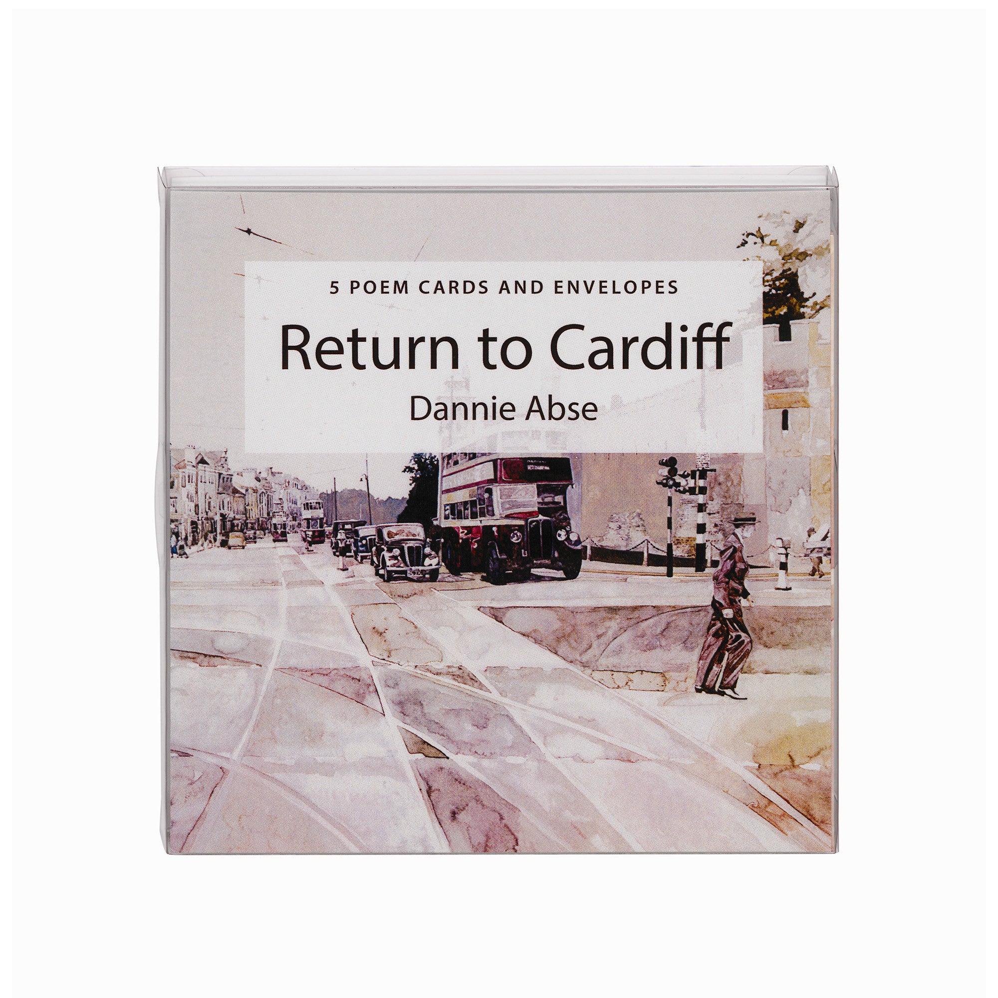 Poem Cards & Envelopes - Return to Cardiff|Cardiau Cerdd ac Amlenni - Return to Cardiff - National Library of Wales Online Shop / Siop Arlein Llyfrgell Genedlaethol Cymru - 1