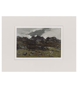 Farm Building [between 1970 and 1990] - Sir Kyffin Williams Print
