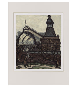 Glasshouse at Highgate - Syr Kyffin Williams Print