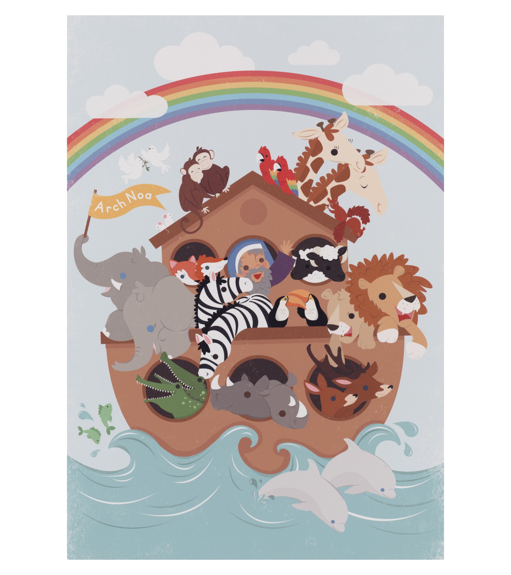 A3 Poster Arch Noa/Noah's Ark – National Library of Wales Online Shop