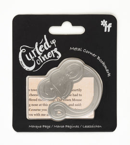 'Curled-up Corners' metal bookmark (sleeping mouse)
