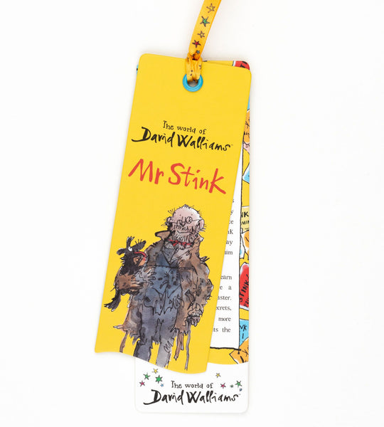 David Walliams bookmark 'Mr Stink'