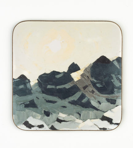Mountain Landscape - Sir Kyffin Williams Coaster