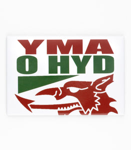 'Yma o Hyd' fridge magnet