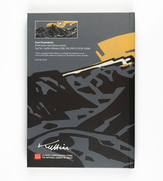 A5 Hardbacked Notebook - Kyffin Williams - Eryri/Snowdonia