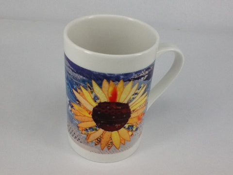 'Sunflower' Bone China Mug by Josie Russell